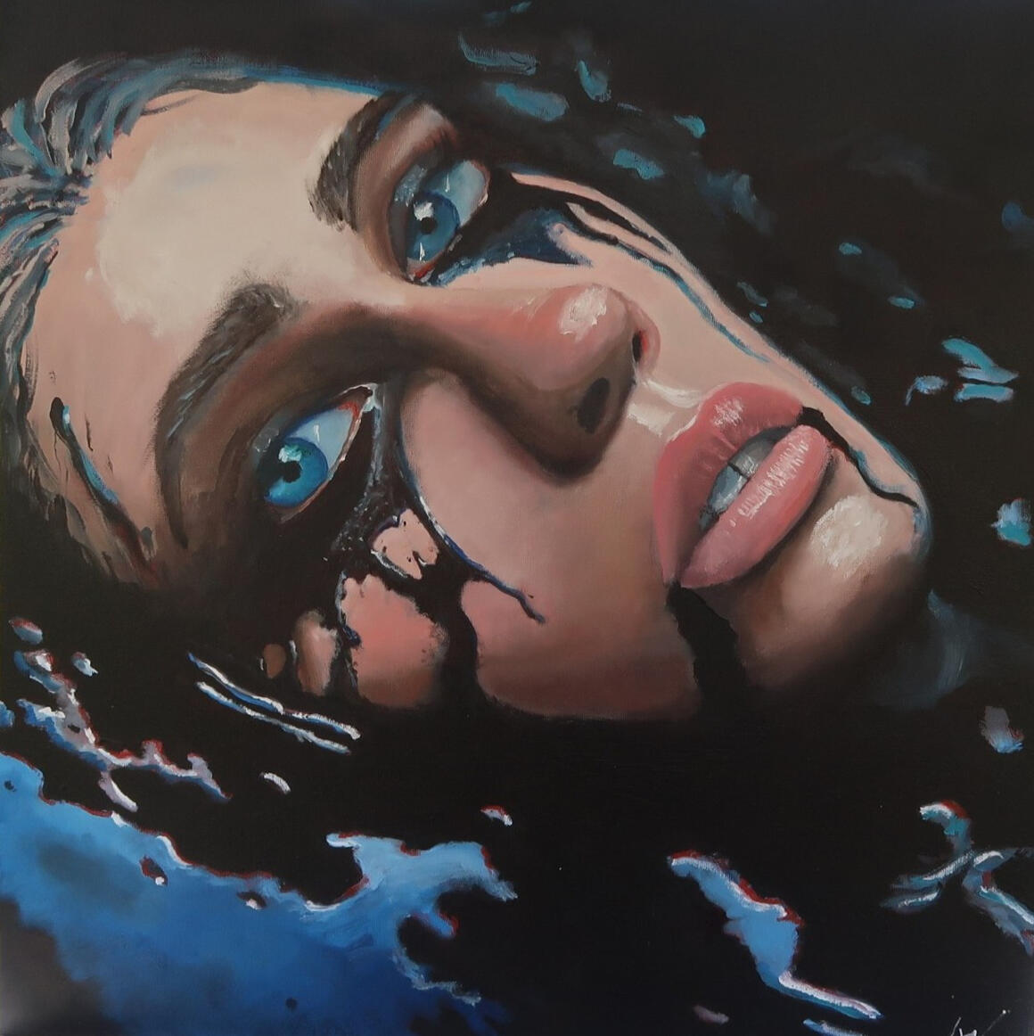 Submerged - 30cm x 30cm - £35