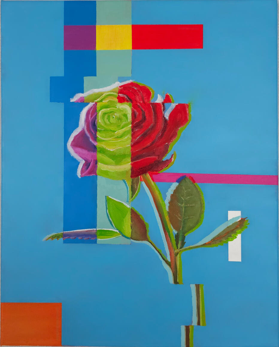 Floural Matrix - A4 / 21cm x 29.7cm - £30